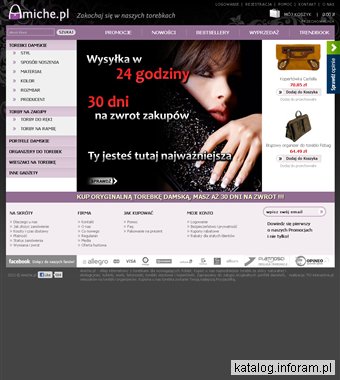 Damskie torebki - sklep Amiche.pl