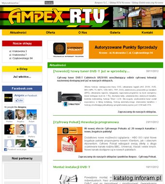 AMPEX S.C. - Sklep RTV - Elektroniczny