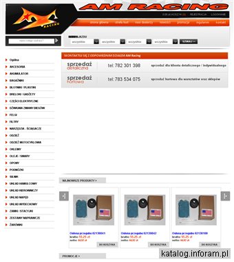 Części do motocykli, quadów, skuterów, crossów łódź