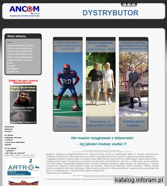 ANCOM Dynamiczne Systemy Ortotyczne BLEDSOE Brace