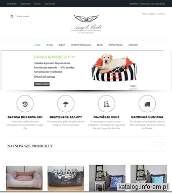 Legowisko dla psa Warszawa - Angelbeds.pl