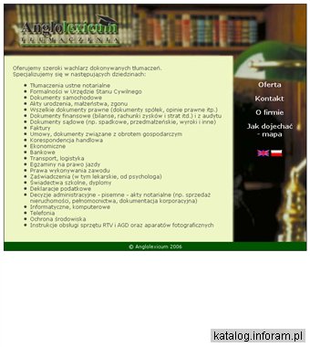 Anglolexicum tłumaczenia
