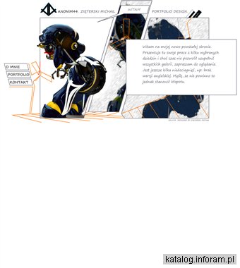 Anonim44 portfolio design