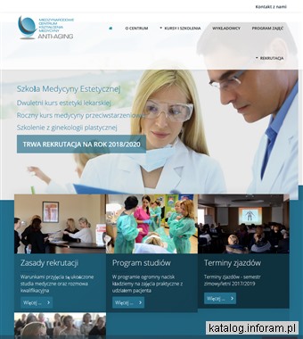 Szkoła medycyny estetycznej - antiaging.edu.pl