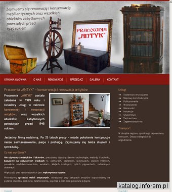 Renowacja antyków – szeroki zakres usług – pracownia Antyk