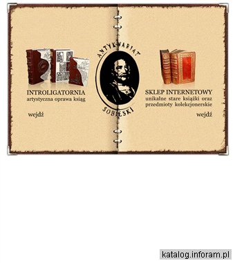 ANTYKWARIAT SOBIESKI książki starodruki grafiki