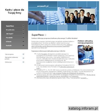 Program płacowy SuperPłace firmy Anzasoft