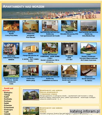 Apartamenty nad morzem