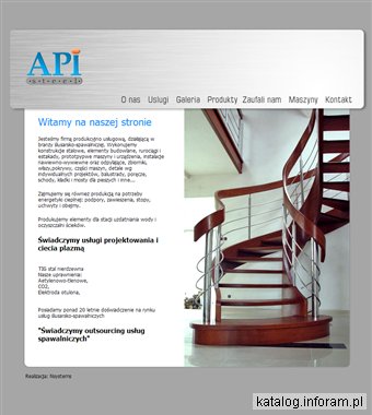 Api Steel - Konstrukcje ze stali nierdzewnej