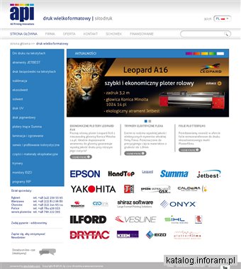 API.PL SP. Z O.O. ALEKSANDROW ŁÓDZKI plotery