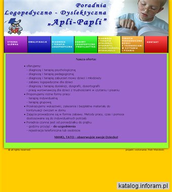 Apli-Papli - Poradnia Logopedyczno - Dyslektyczna w Krakowie