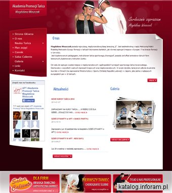 AKADEMIA TAŃCA WOSZCZEK MAGDALENA salsa Lublin