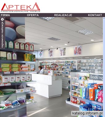 Meble apteczne - www.aptekadesign.pl