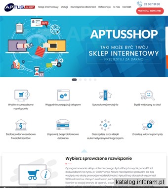 Aptus Shop - Oprogramowanie E-Commerce
