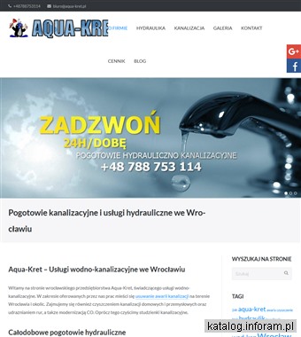 AQUA-KRET hydraulik Wrocław