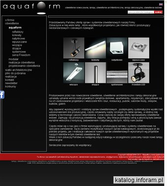 Oświetlenie, lampy - Aquaform
