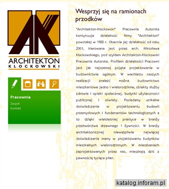 Pracownia Autorska Architekton-Klockowski. Biuro projektowe