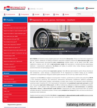 Nagrzewnice gazowe Arcotherm