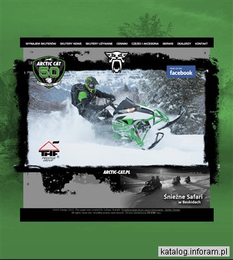 Urządzenie do robienia śladów biegowych Arctic Cat