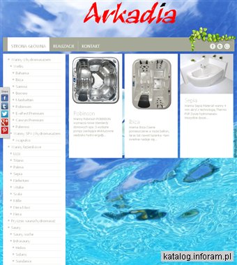 Sauny, wanny i kabiny z hydromasażem - Arkadia
