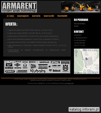 Armarent.pl - Wypożyczalnia sprzętu budowlanego i elektronarzędzi