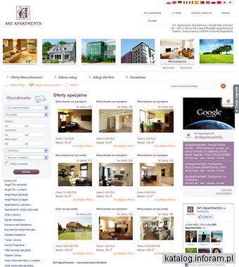 Nieruchomości w Krakowie - Art Apartments
