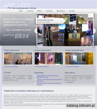 ART-CO E LASKOWSKA stoiska targowe