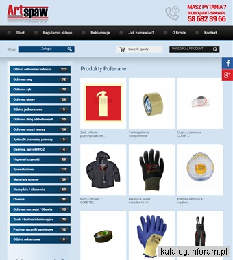 ART-SPAW artykuły bhp gdańsk