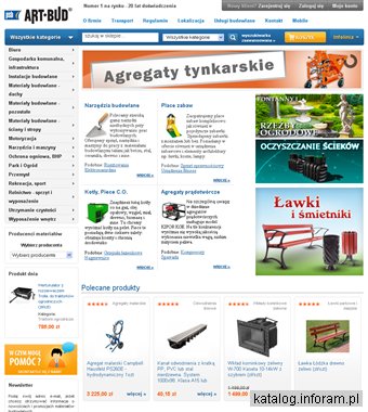 Materiały na budowę - Artbud.pl
