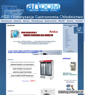 ArtDOM-Serwis - serwis, sprzedaż, montaż sprzętu AGD