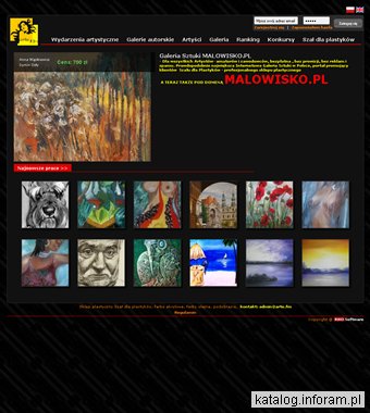 Galeria obrazów - olejne, akrylowe, pastele