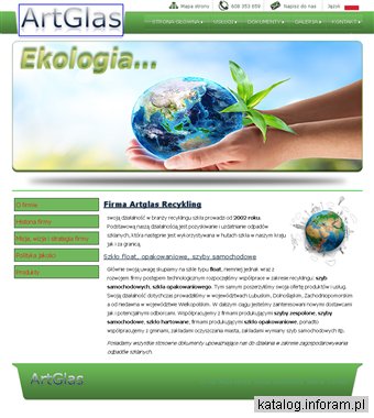 ArtGlas Recykling - odpady szklane