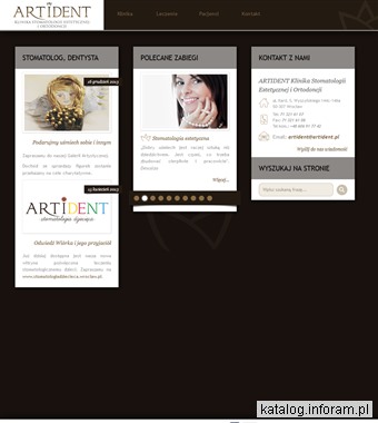 Chirurg stomatolog, Ortodonta - Artident.pl