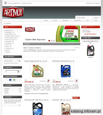 ARTMOT.net - internetowy sklep motoryzacyjny
