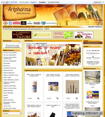 Artphorma - Sklep Plastyczny