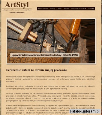 Konserwacja starych mebli