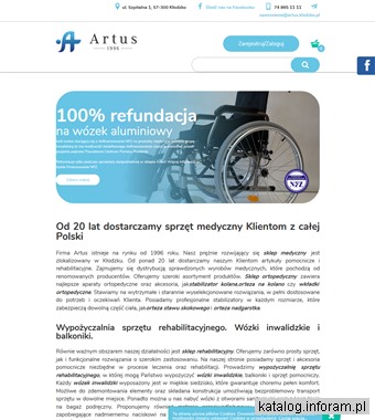 www.artus.klodzko.pl sklep medyczny