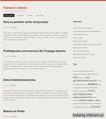 Wielotematyczne artykuły