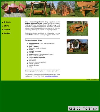 Sklep z meblami i artykułami ogrodowymi