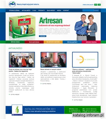 ASA producent suplementów diety