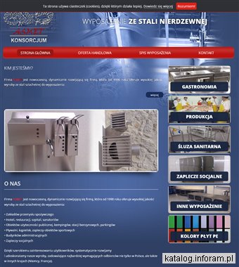 Asmet Konsorcjum - wyposażenie gastronomii