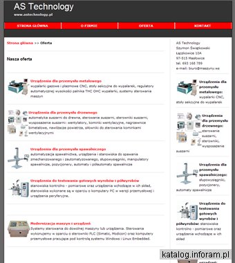 AS Technology - maszyny i urządzenia dla przemysłu