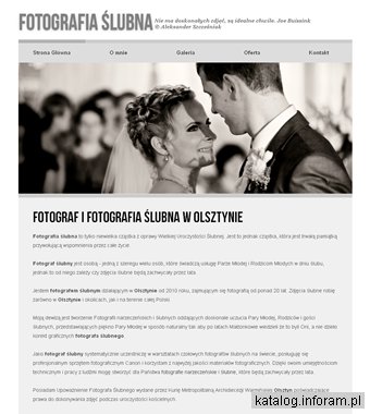 Fotografia ślubna Aleksander Szcześniak