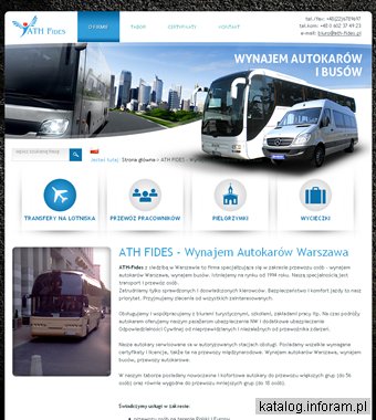 Wynajem autokarów Warszawa