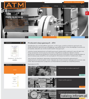 ATM stacja redukcyjna gazu