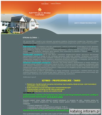 Audyty i świadectwa energetyczne