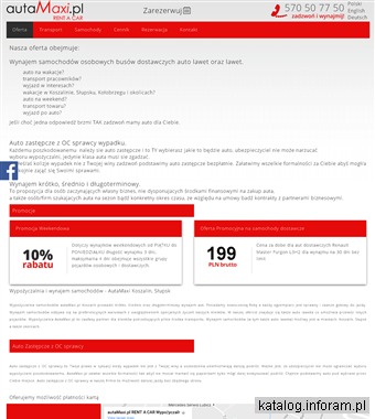 Auto zastępcze z OC - AutaMaxi.pl