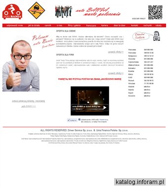 Auto BANIA - odprowadzanie pojazdów