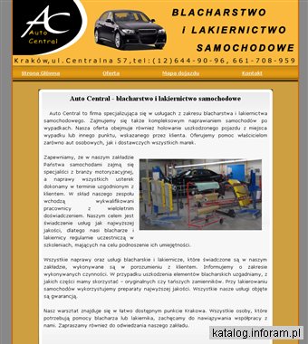 P.U.H. AUTO-CENTRAL lakiernictwo Kraków