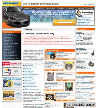 Części Samochodowe - Sklep Internetowy